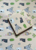 Wanted Des or Alive Wrapping Paper - Wild West Ragdoll Cat Gift Wrap