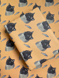 Cat Fish Wrapping Paper - Ragdoll Cat Gift Wrap