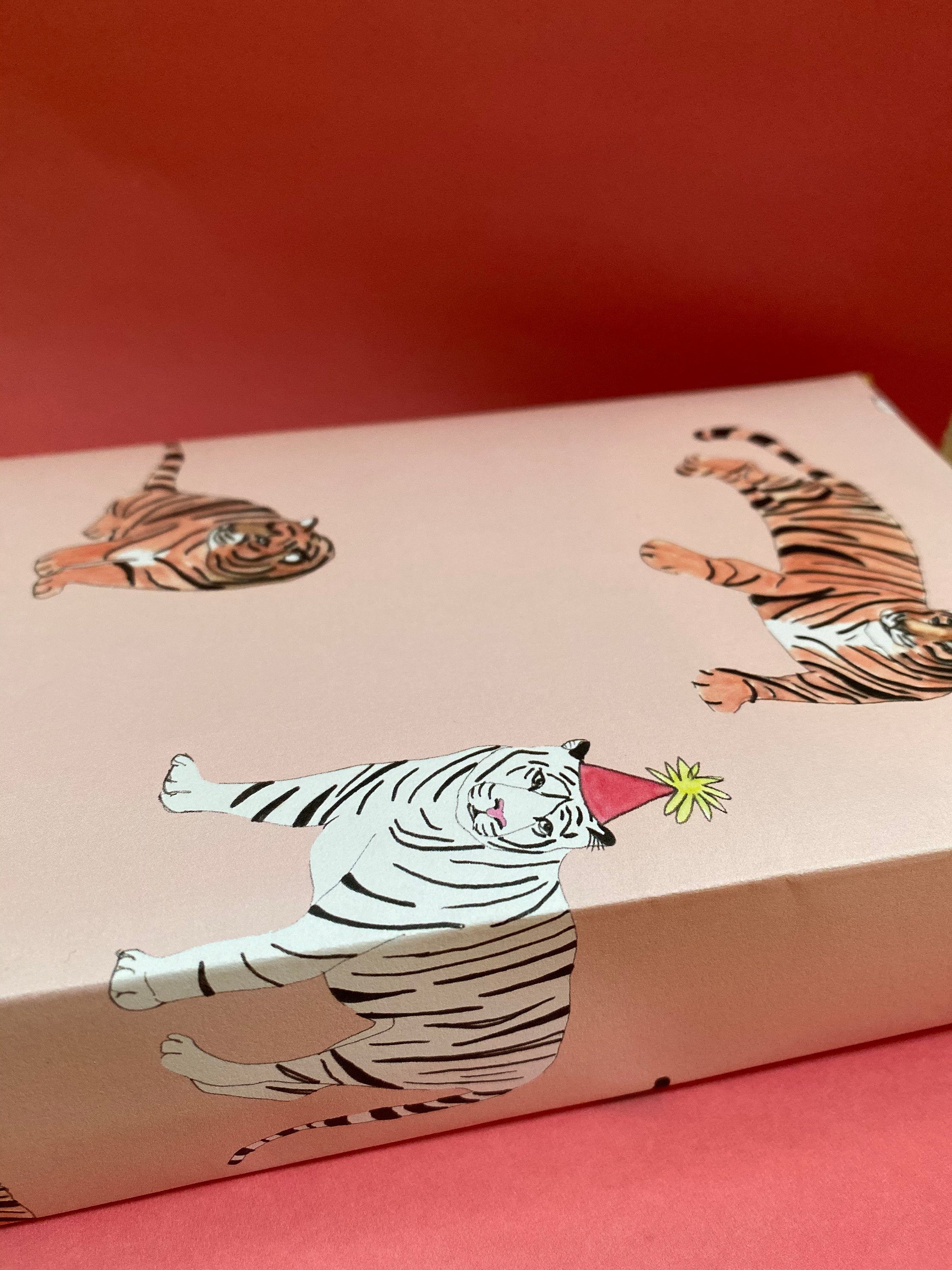 Tiger Party Wrapping Paper - Wildlife Gift Wrap