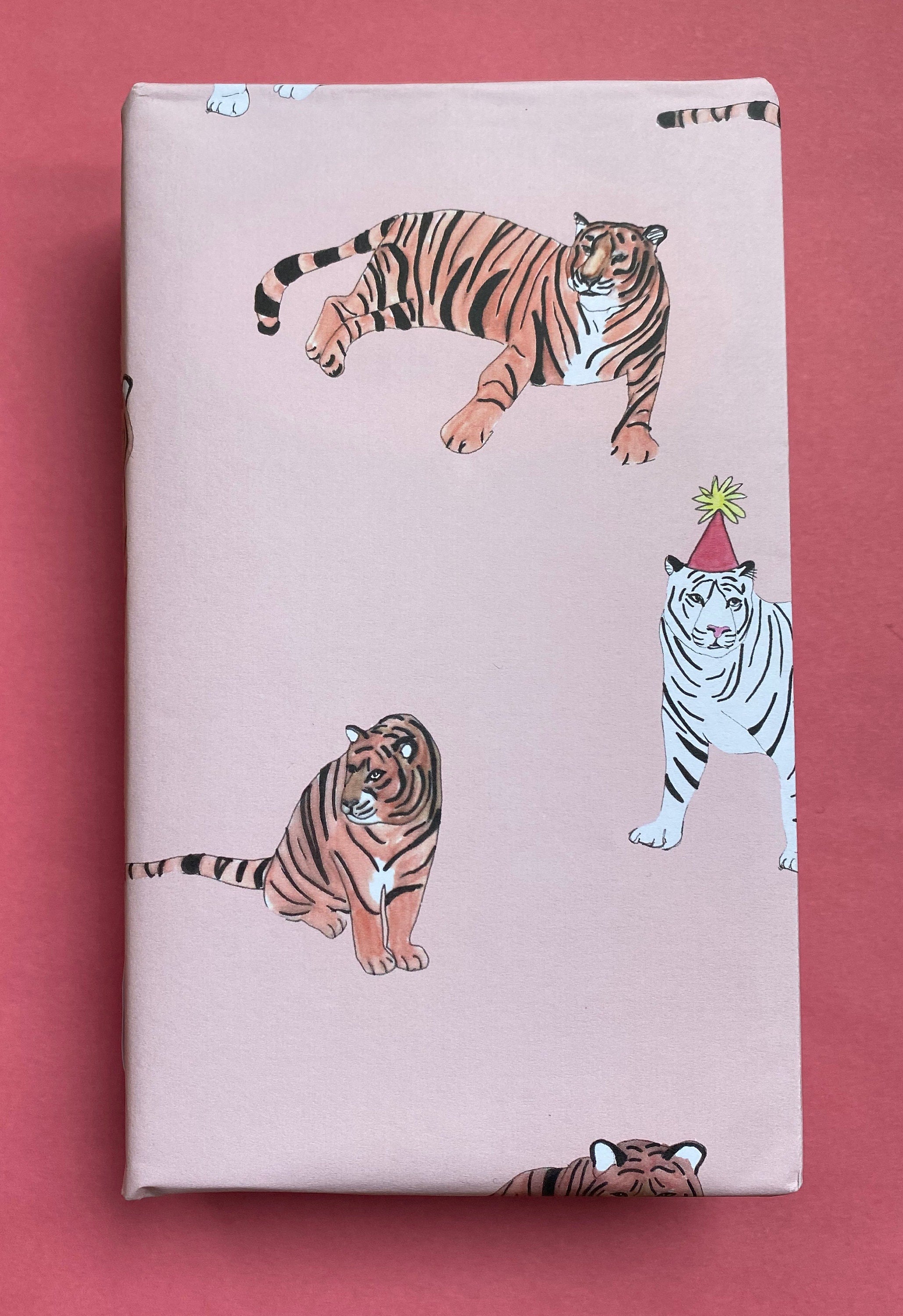 Tiger Party Wrapping Paper - Wildlife Gift Wrap