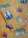 Panda and Friends Wrapping Paper - Wildlife Gift Wrap
